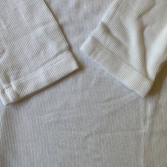 NWOT Three Dots Hilary 3/4 Length Sleeve Tee - Picture 4 of 7